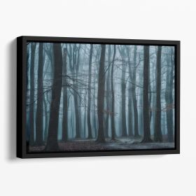 All Of Us Floating Framed Canvas (Color: Black, size: 24" x 16" / 60cm x 40cm (approx))