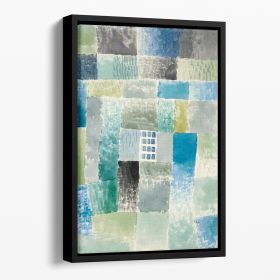 First House in a Settlement 1926 No.1 Floating Framed Canvas (Color: Black, size: 40" x 26" / 100cm x 65cm approx)